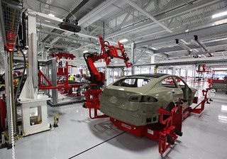 Tesla Pumps the Breaks on California Plant to Make Room for Assembly Robots Down the Road